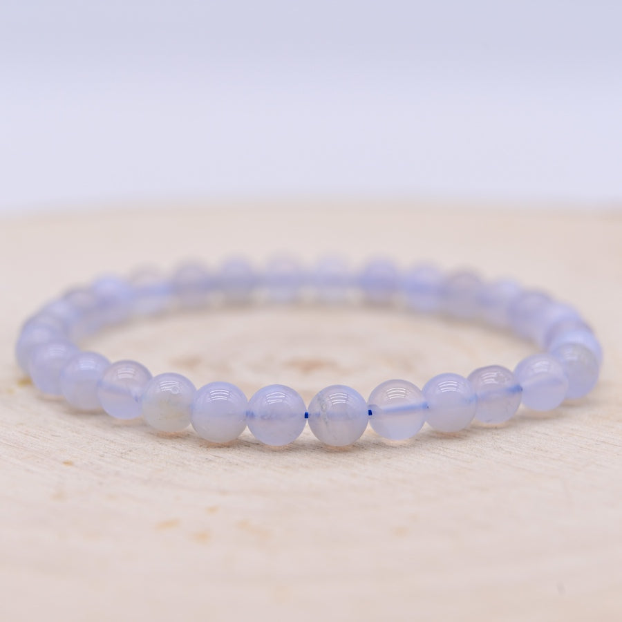 Bracelet Calcédoine "Clarté"