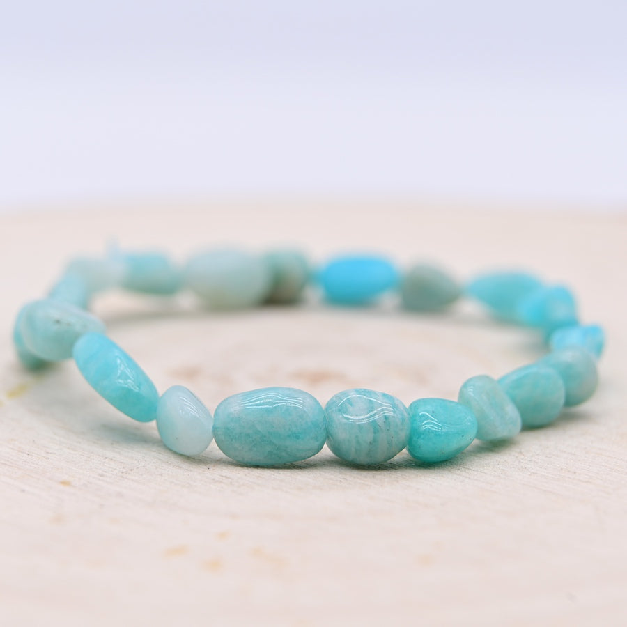 Bracelet Roulé Amazonite "Harmonie"