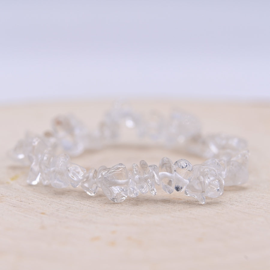 Bracelet Baroque Cristal de Roche "Amplification"