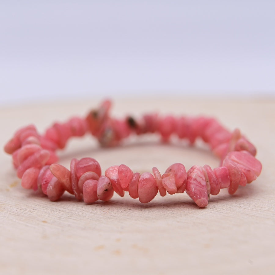 Bracelet Baroque Rhodochrosite "Compassion"