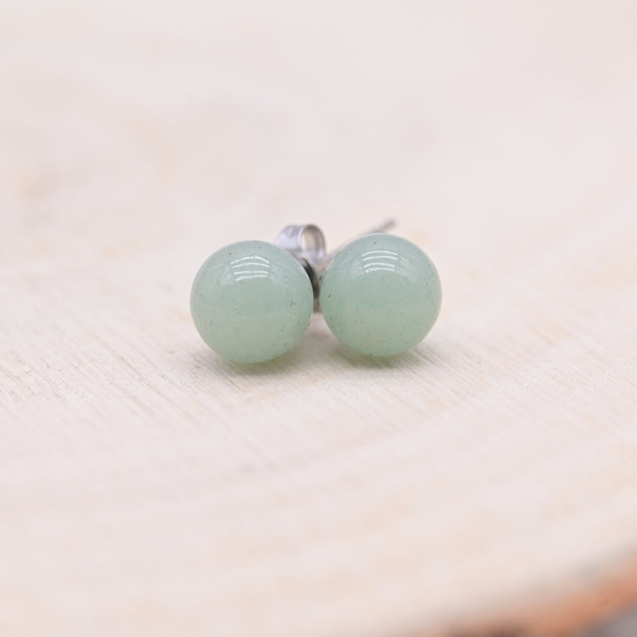 Boucles d'oreilles Aventurine Verte "Tranquilité"