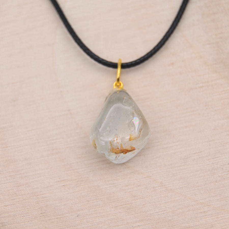 Pendentif Topaze Bleue "Expression"