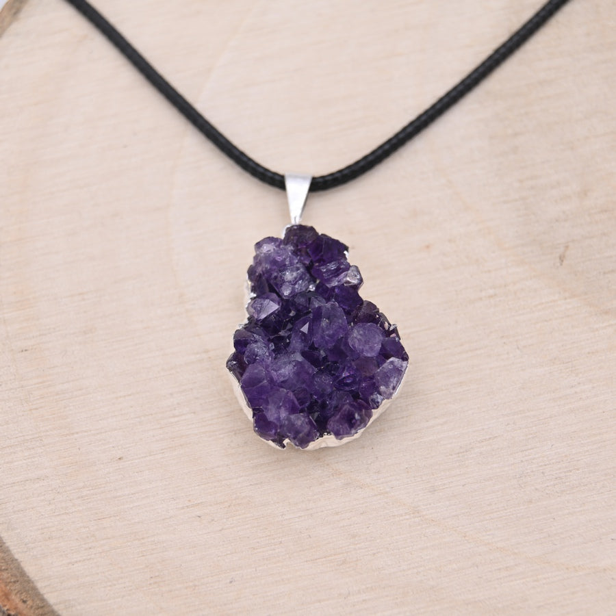 Pendentif Améthyste Brute "Sérénité"