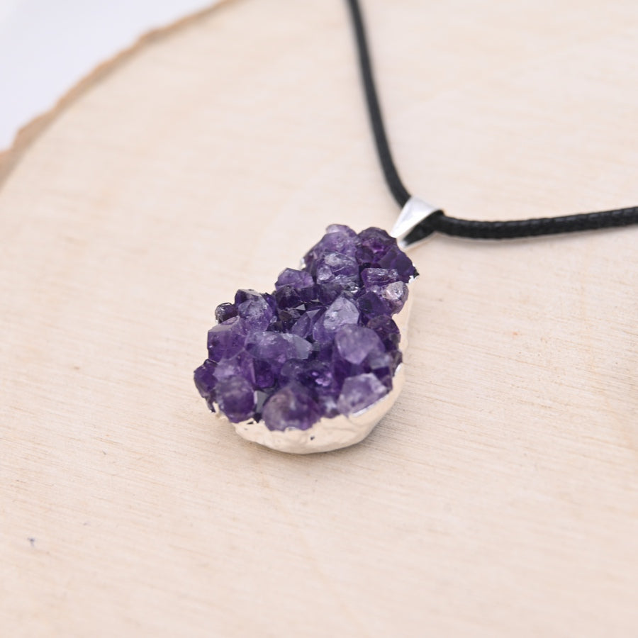 Pendentif Améthyste Brute "Sérénité"