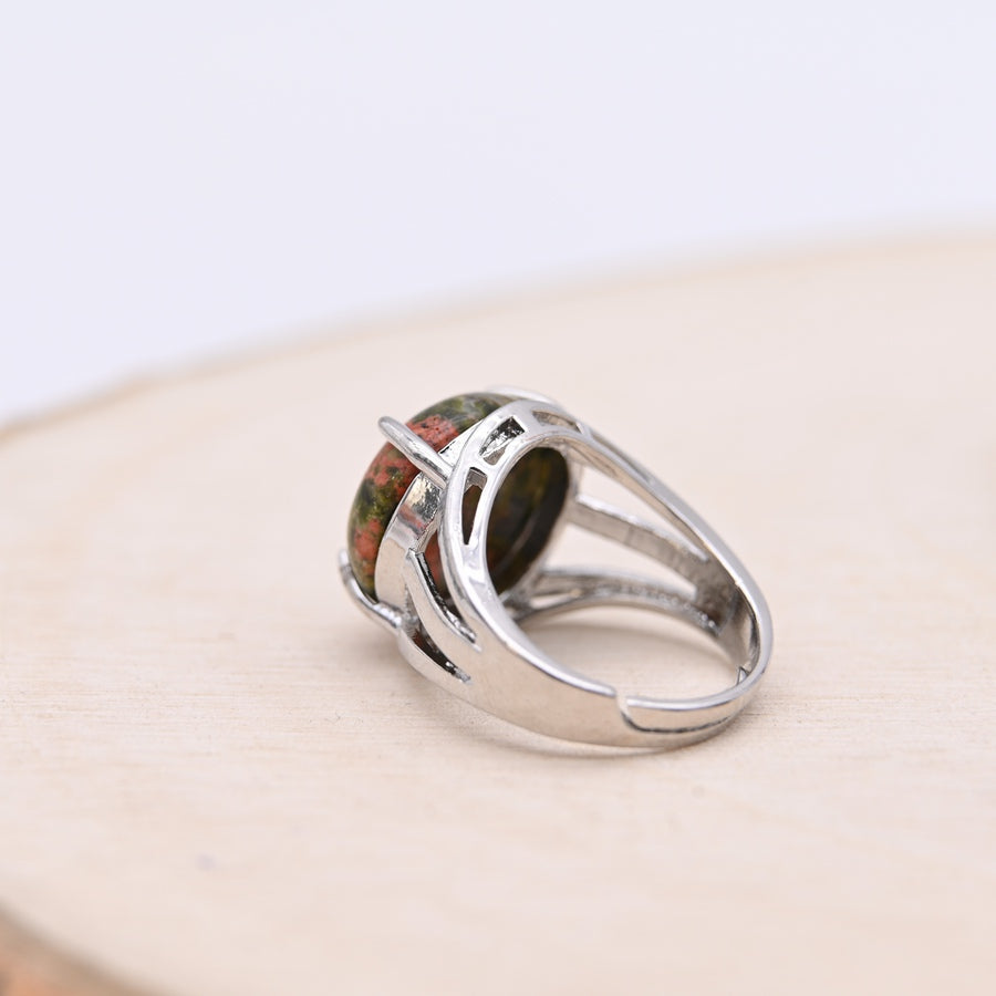 Bague Unakite "Renouveau"