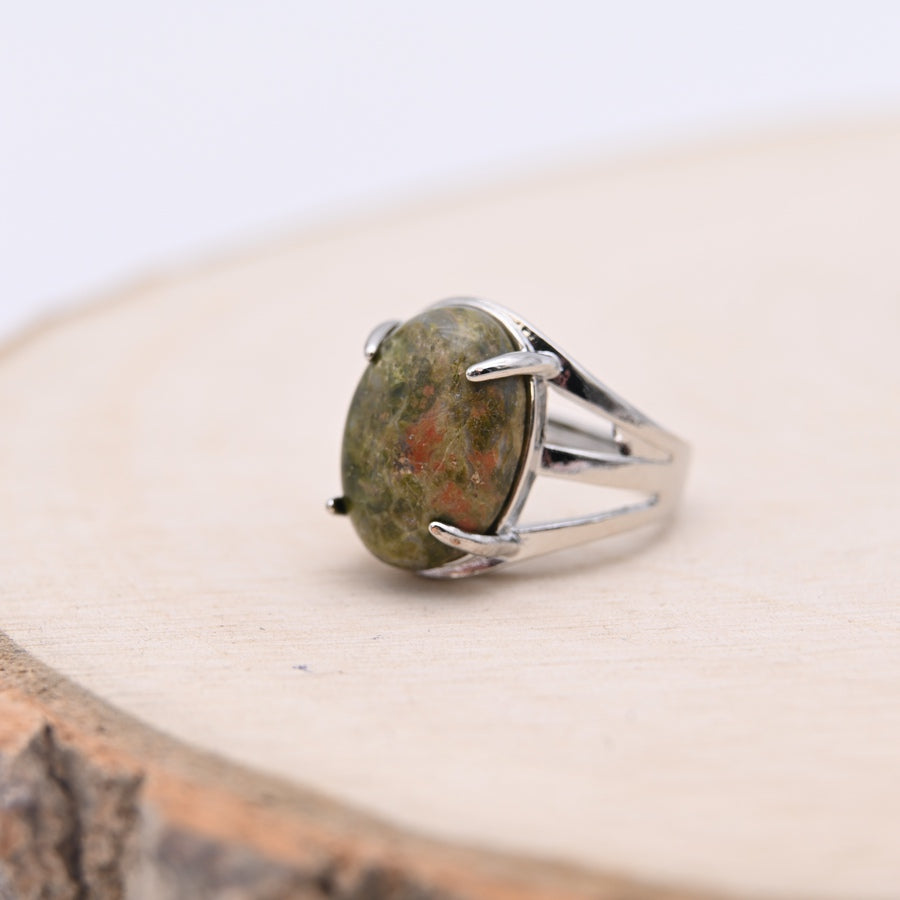 Bague Unakite "Renouveau"