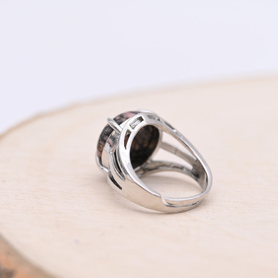 Bague Rhodonite "Compassion"