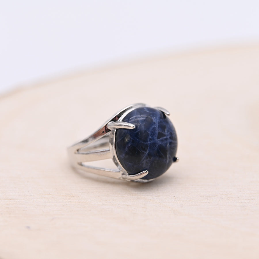 Bague Sodalite "Clarté"