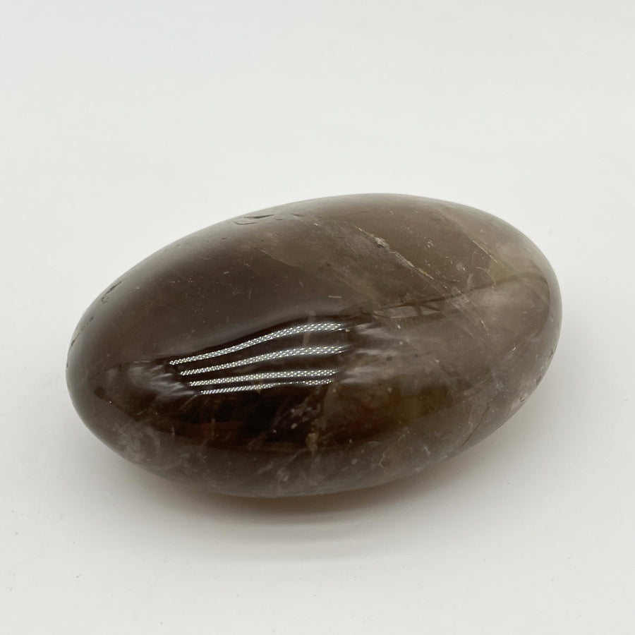 Galet "Anti-Addiction" en Quartz Fumé