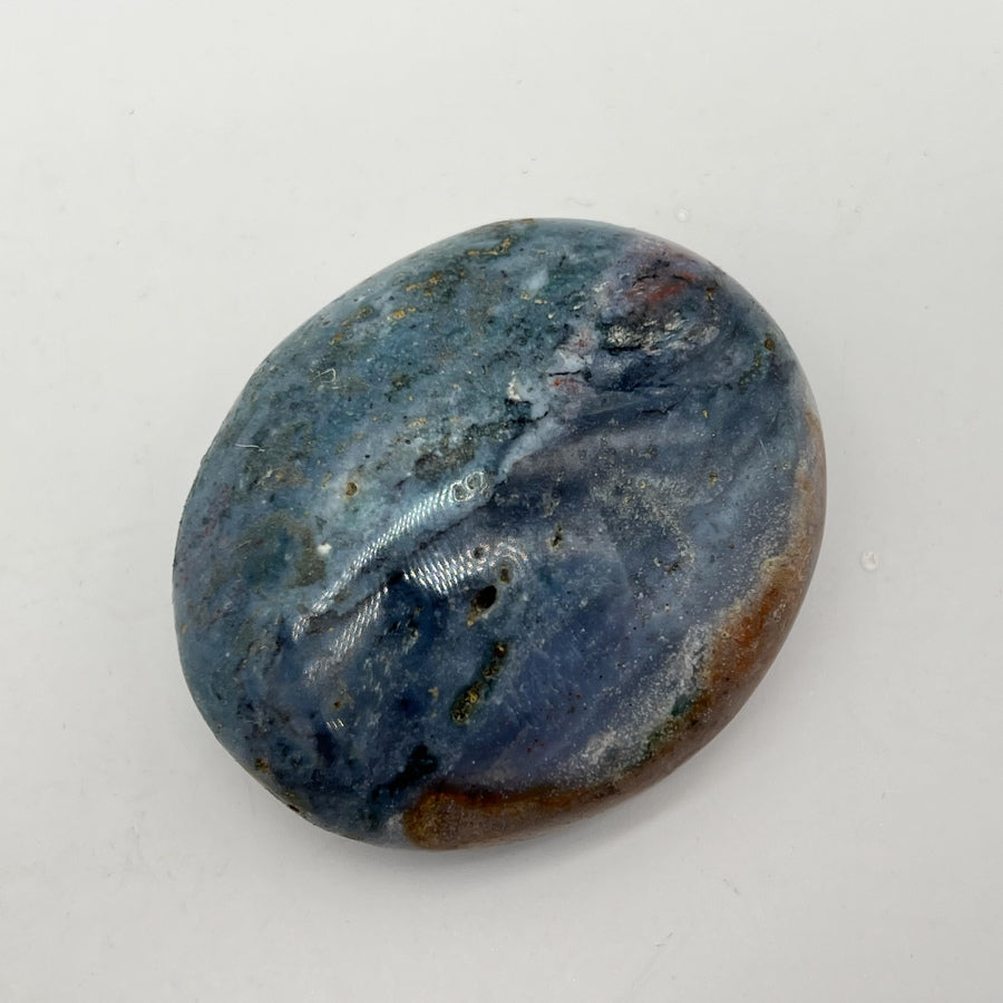 Galet "Réconfort" en Jaspe Orbiculaire