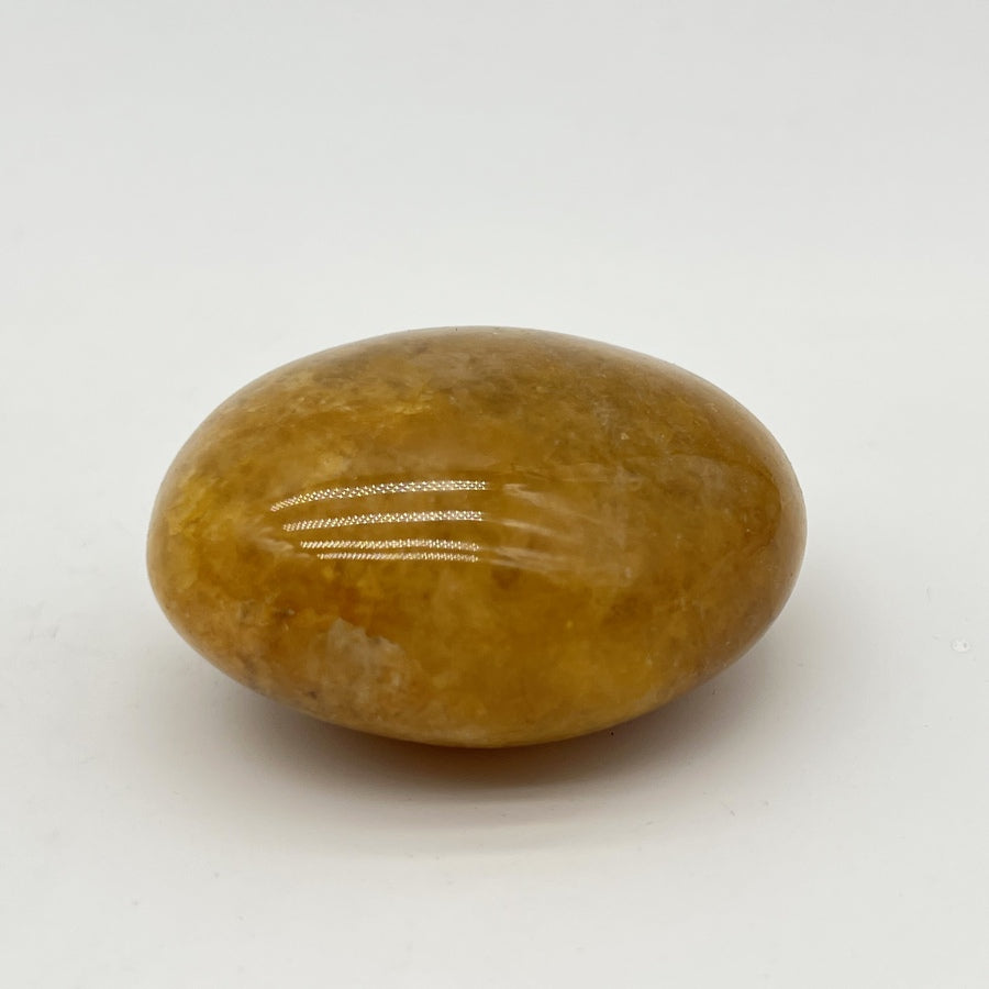 Galet "Clarté Emotionnelle" en Quartz Hématoïde Orange