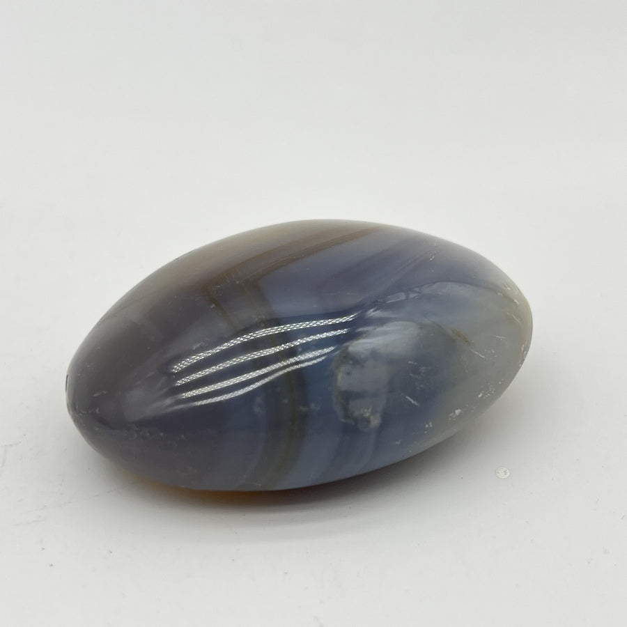 Galet "Ancrage Apaisant" en Agate du Botswana