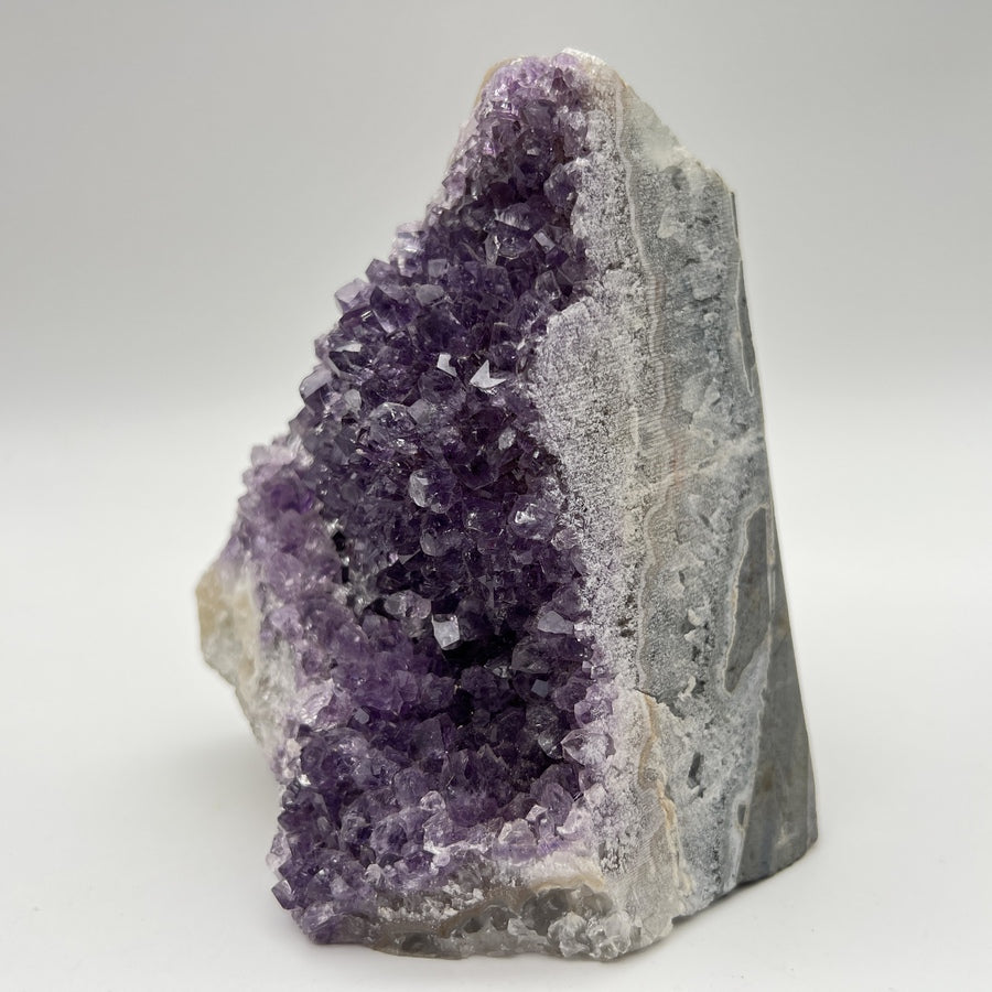 Géode d'Améthyste - Taille L - 1,12kg - GAL889 - AAA+
