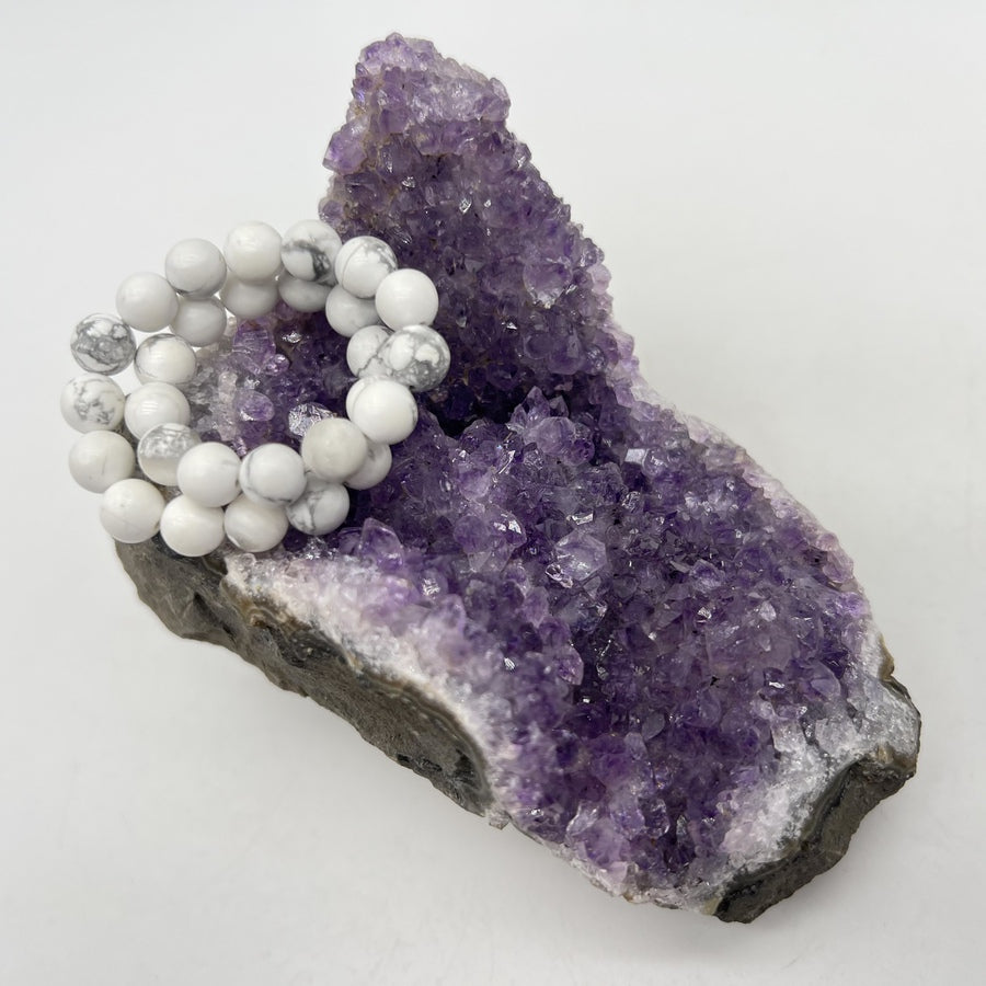 Géode d'Améthyste - Taille S - 411g - GAS858 - AAA+
