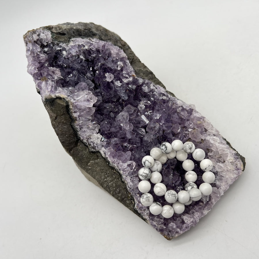 Géode d'Améthyste - Taille M - 940g - GAM1002 - AAA+