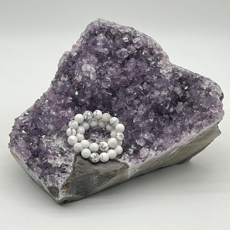 Géode d'Améthyste - Taille L - 1,43kg - GAL880 - AAA+