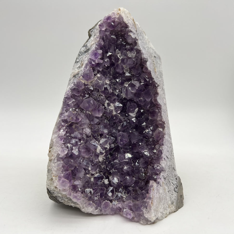 Géode d'Améthyste - Taille L - 1,48kg - GAL883 - AAA+