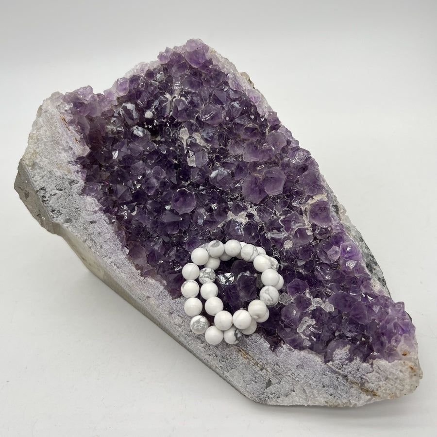 Géode d'Améthyste - Taille L - 1,48kg - GAL883 - AAA+