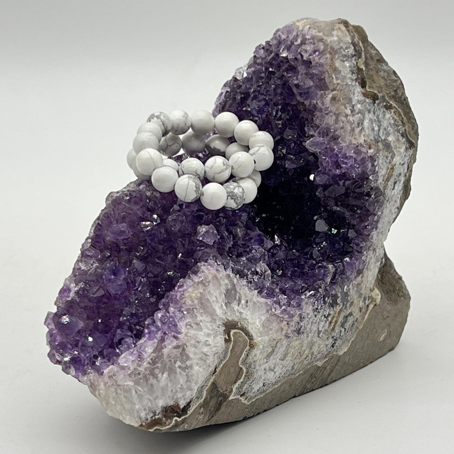 Géode d'Améthyste - Taille M - 683g - GAM988 - AAA+