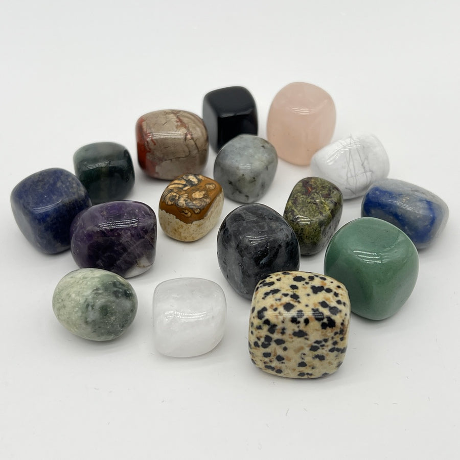 Lot de 16 Pierres Naturelles Découverte - Déstockage