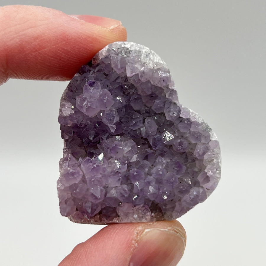 Coeur en Améthyste - CRAM014