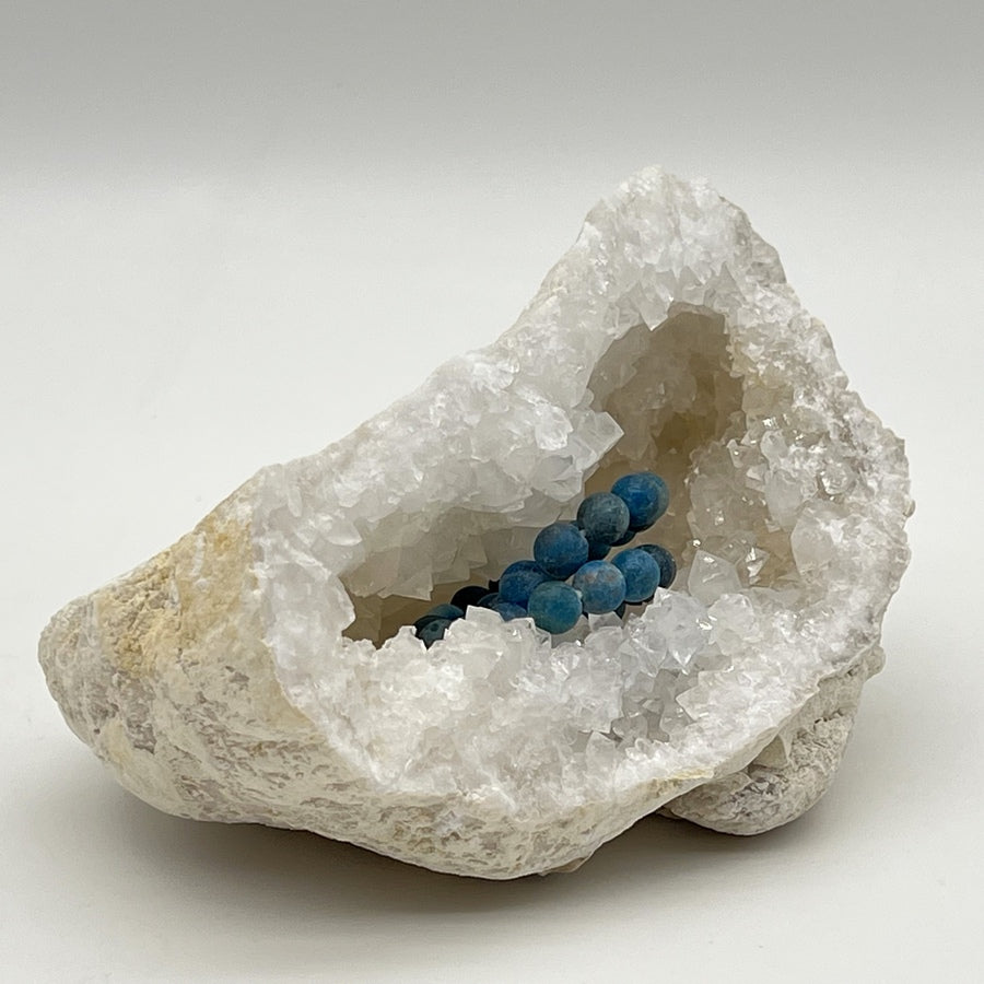 Géode de Quartz - Taille S - 510g - GQS395 - AAA+