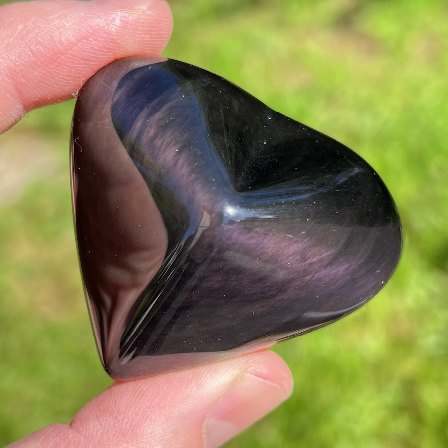 Coeur en Obsidienne Oeil Céleste - CROBSARC127