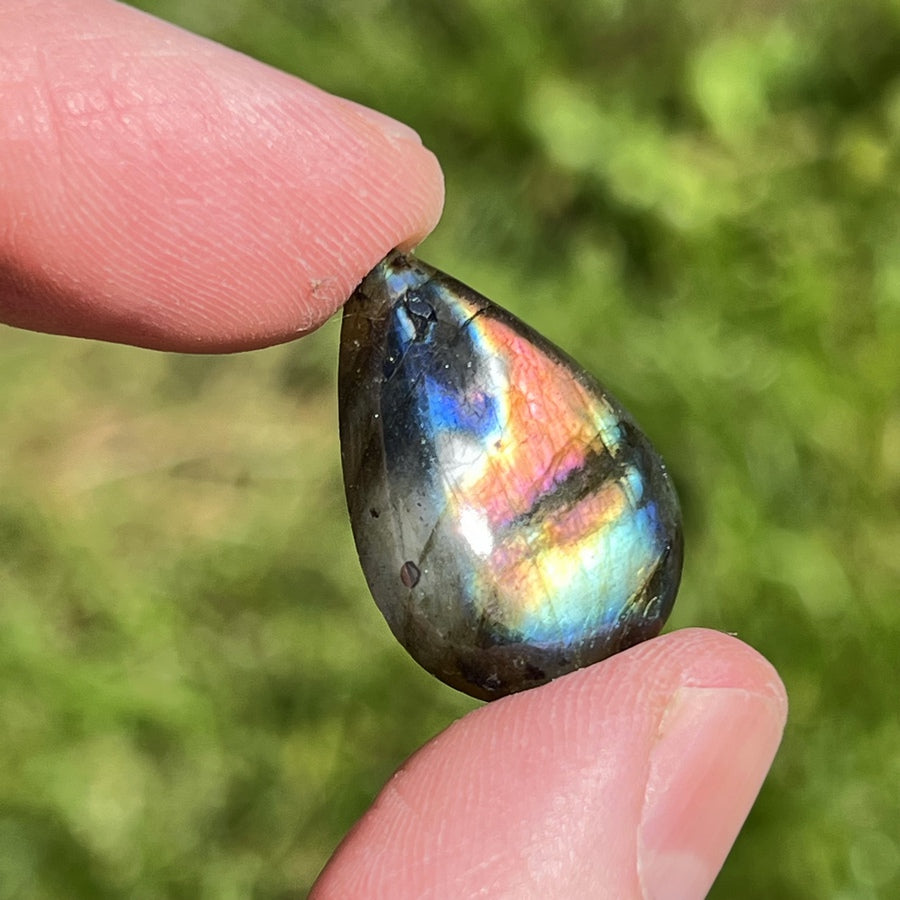 Cabochon en Labradorite - CLABXTRA049