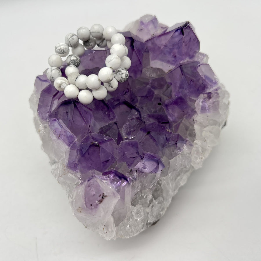 Géode d'Améthyste - Taille L - 1,21kg - GAL877 - AAA+