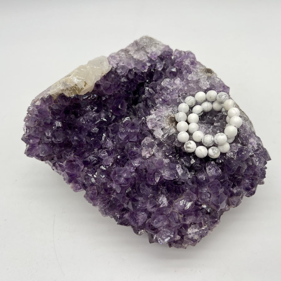 Géode d'Améthyste - Taille L - 1,26kg - GAL878 - AAA+