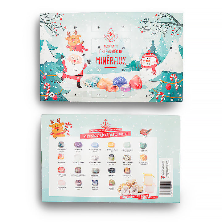 Calendrier de l'Avent Minéraux - Édition Enfant
