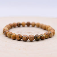 Bracelet Jaspe Paysage "Exploration Intérieure"