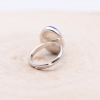 Bague Lapis Lazuli "Communication" Argent 925