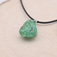 Pendentif Chrysoprase Brute "Renouveau"