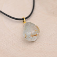Pendentif Topaze Bleue "Expression"