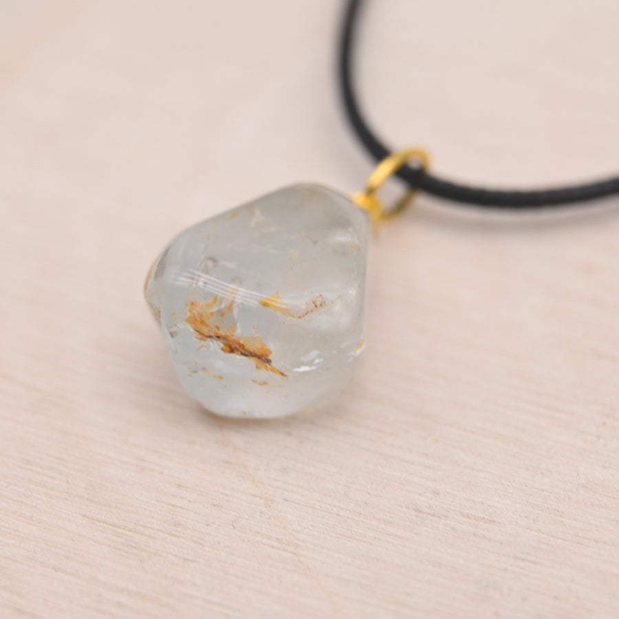 Pendentif Topaze Bleue "Expression"