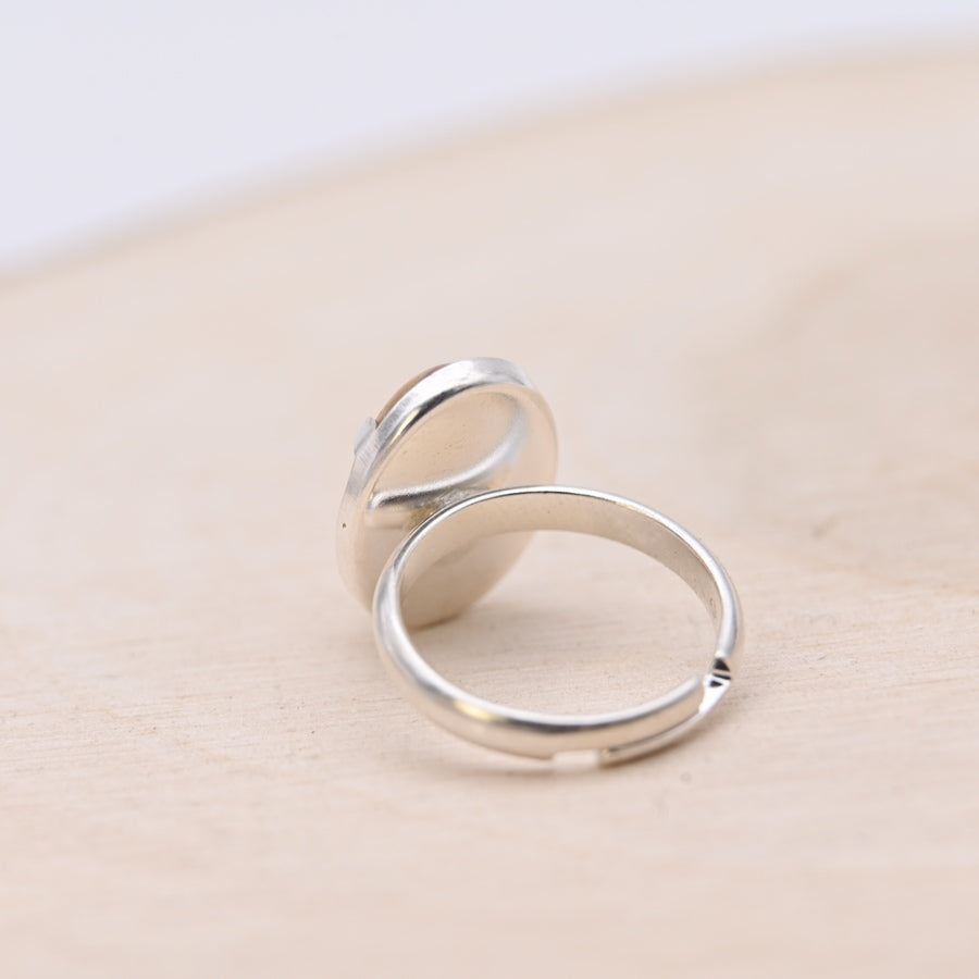 Bague Agate Crazy Lace "Joie de Vivre" Argent 925