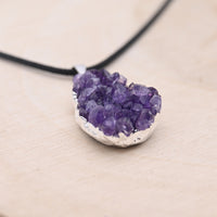 Pendentif Améthyste Brute "Sérénité"