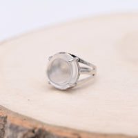 Bague Cristal de Roche "Pureté"
