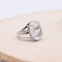 Bague Cristal de Roche "Pureté"