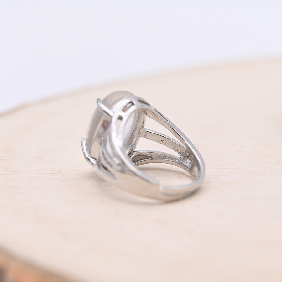 Bague Cristal de Roche "Pureté"