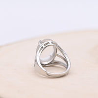 Bague Cristal de Roche "Pureté"