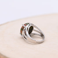 Bague Unakite "Renouveau"