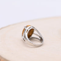 Bague Agate Crazy Lace "Joie de Vivre"