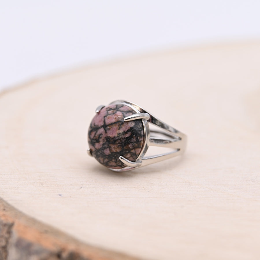 Bague Rhodonite "Compassion"