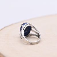 Bague Sodalite "Clarté"