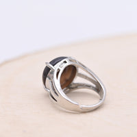 Bague Agate du Botswana "Réconfort"