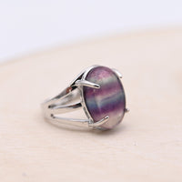 Bague Fluorite "Apaisement"