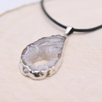 Pendentif Agate Druzy "Équilibre"