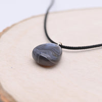 Pendentif Agate du Botswana "Réconfort"